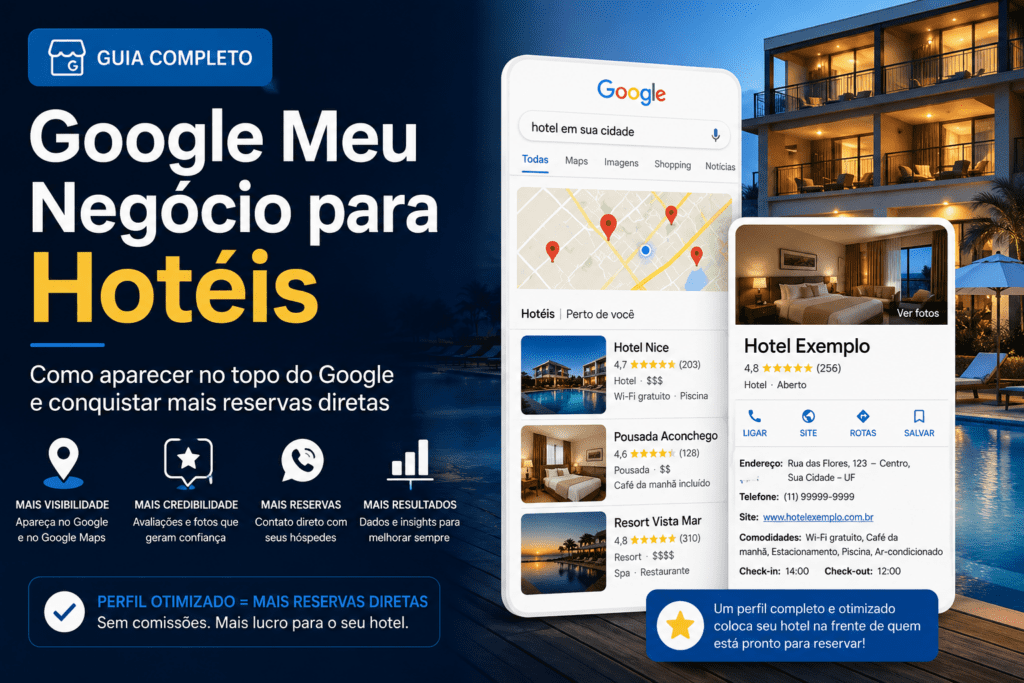 Google Meu Negócio para Hotéis: Guia Completo [2026]